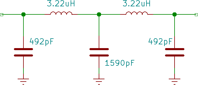 4 MHz fifth-order Butterworth low-pass ladder filter